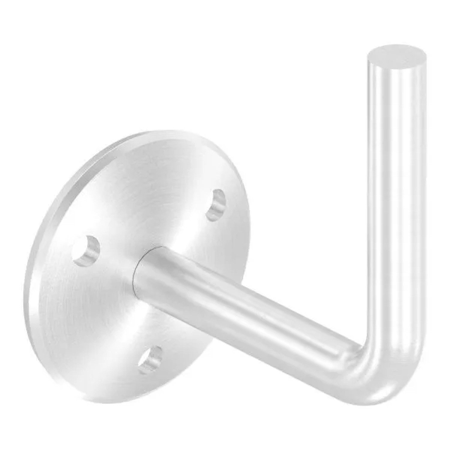 FeNau Handlaufhalter V2A Ronde 58x5mm Bügel 12mm Wandabstand 84mm Anschweißbar