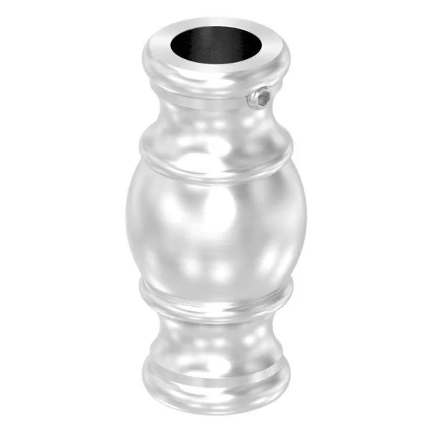 FeNau Zierhülse 52x25 mm Mit Bohrung 12,5 mm V2A