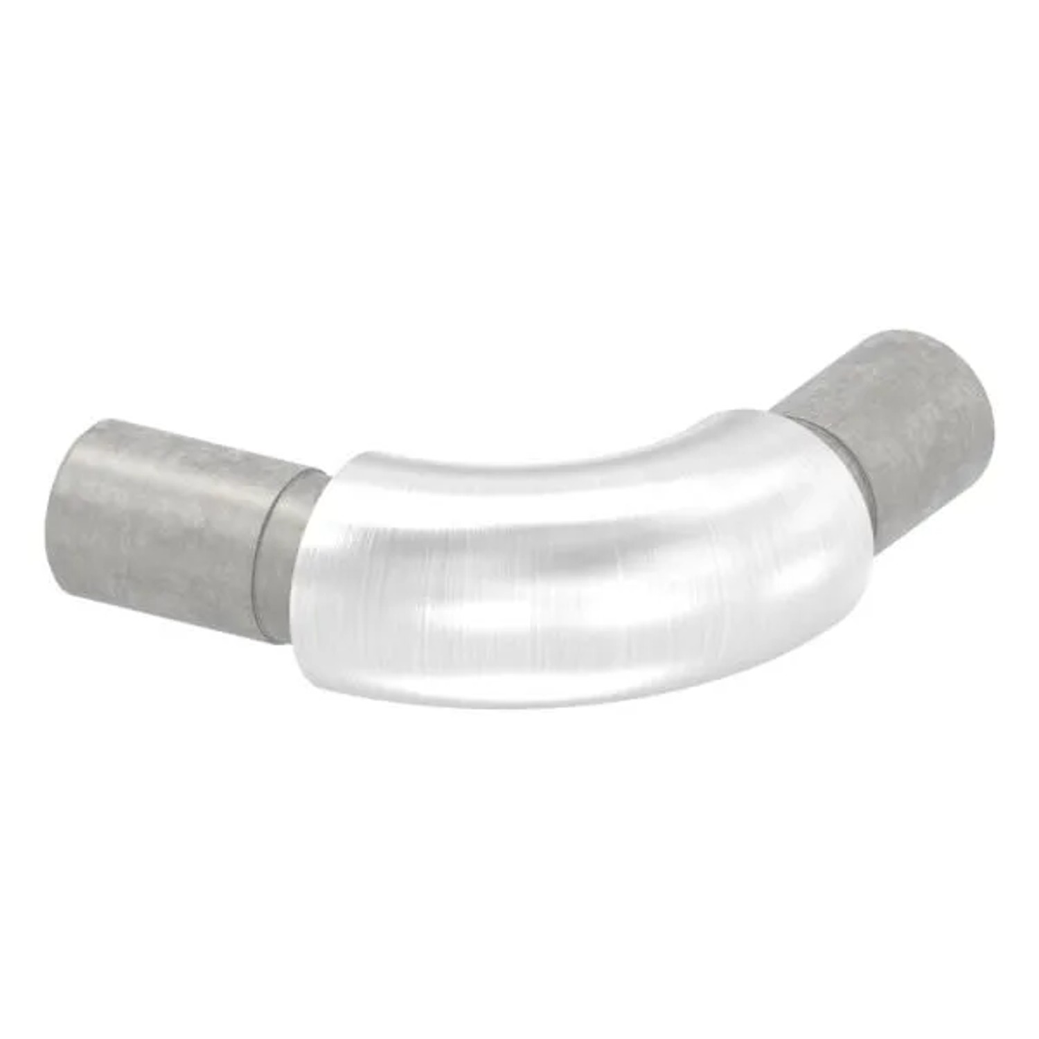 FeNau Rohrverbinder V2A Für Rohr Ø 12 X 1,5 mm 90 Grad Zum Einkleben Geschliffen K240