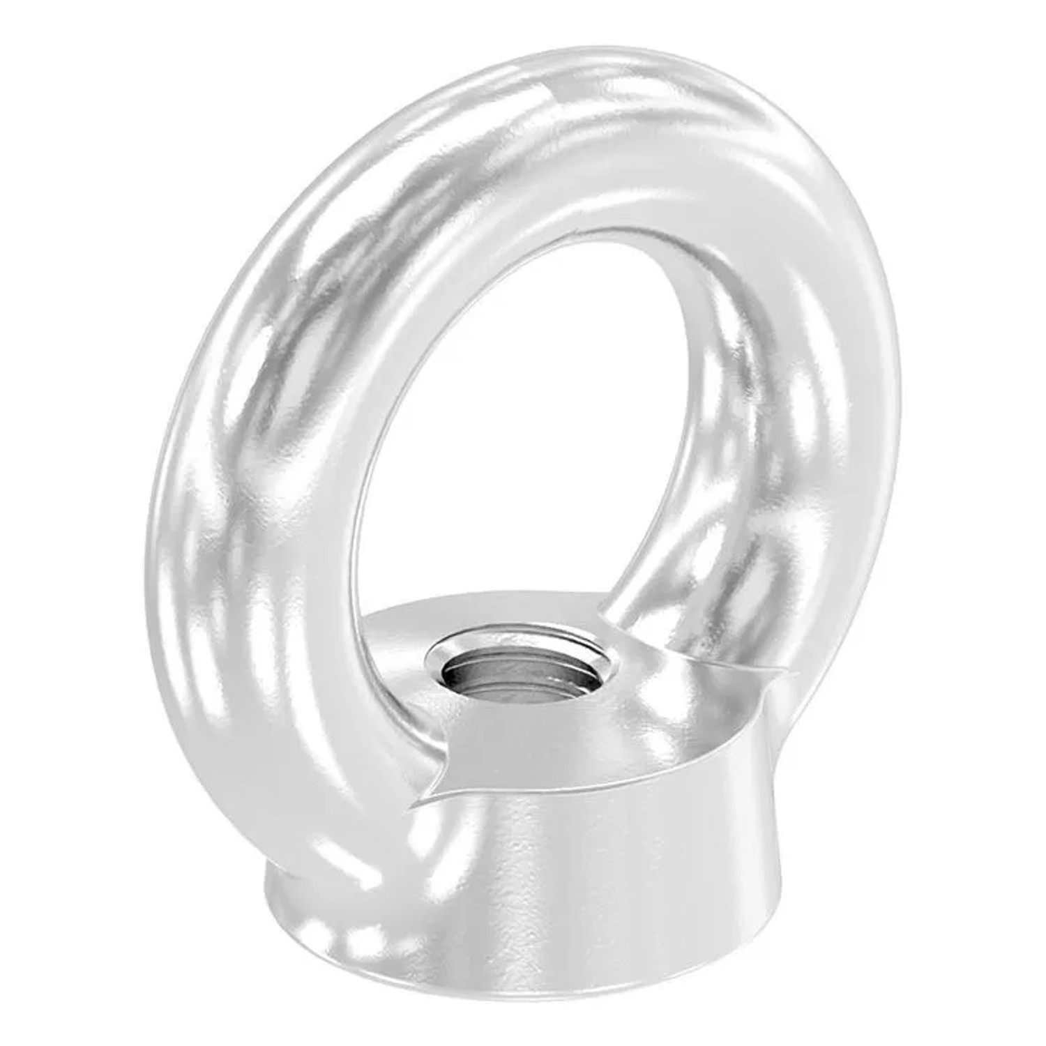 FeNau Ringmutter Edelstahl V4A Innengewinde M6 Rundeisen 6 mm DIN 582