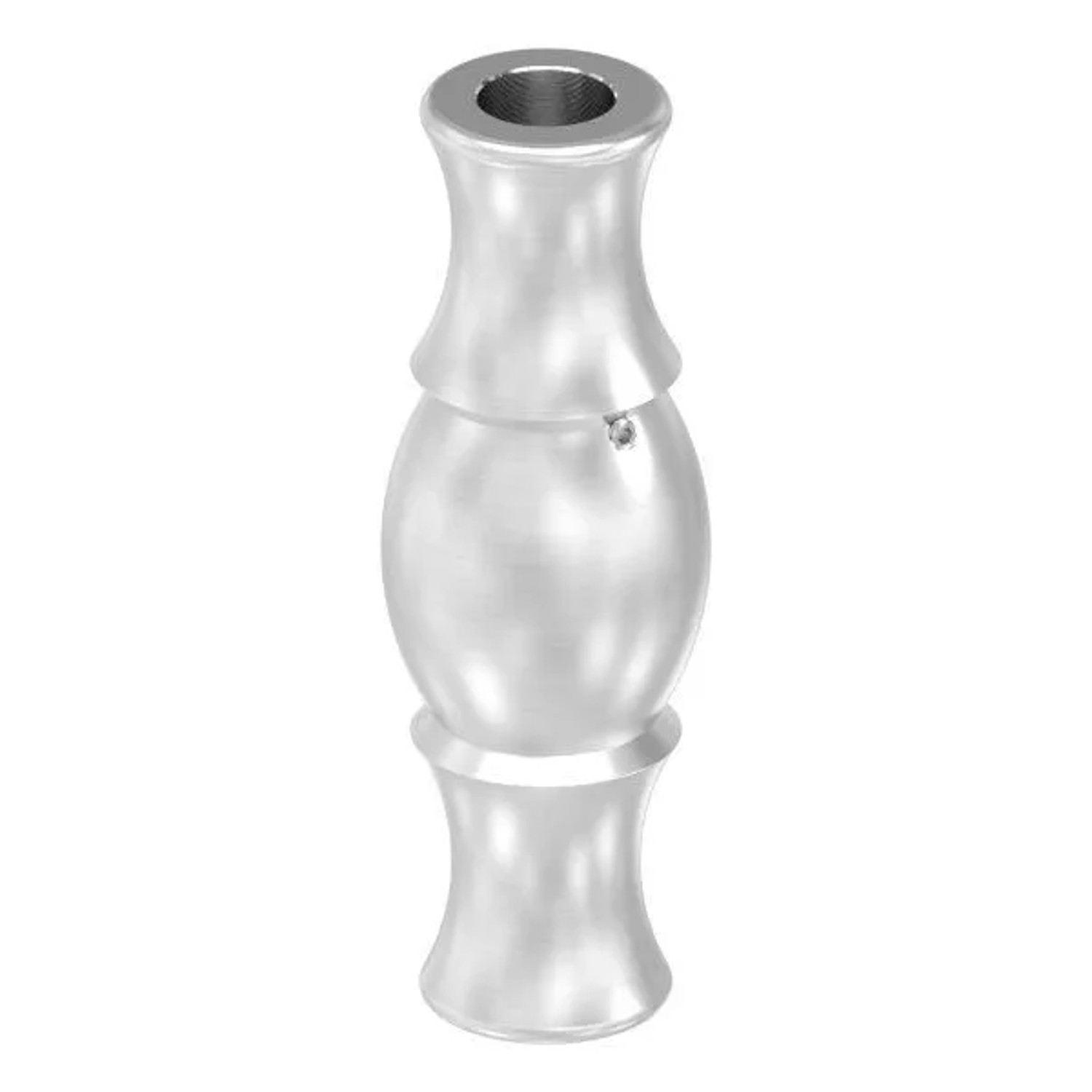 FeNau Zierhülse 90x30 mm Mit Bohrung 12,5 mm V2A