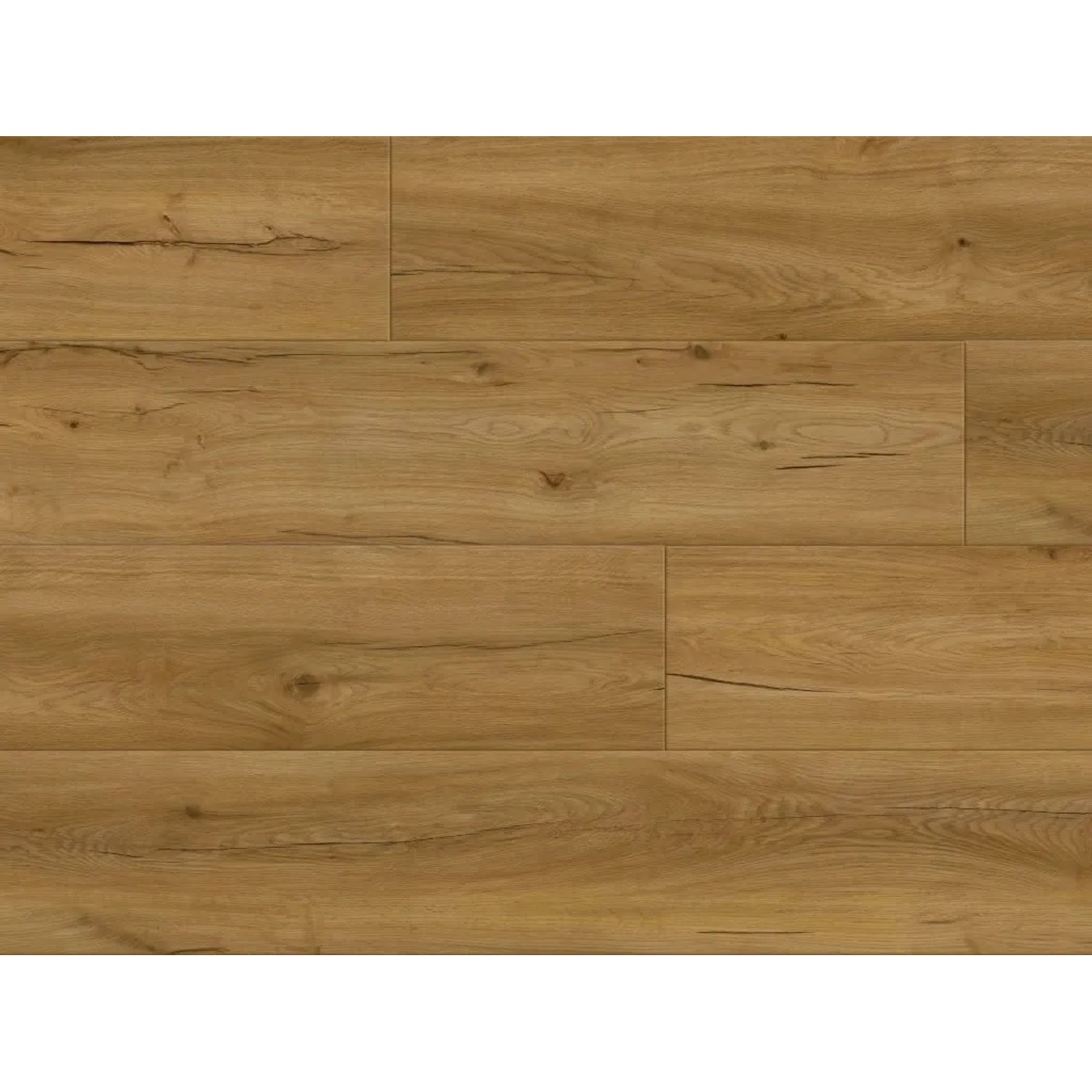BASICfloor Vinylboden Premium Klickvinyl Eiche Gold Landhausdiele