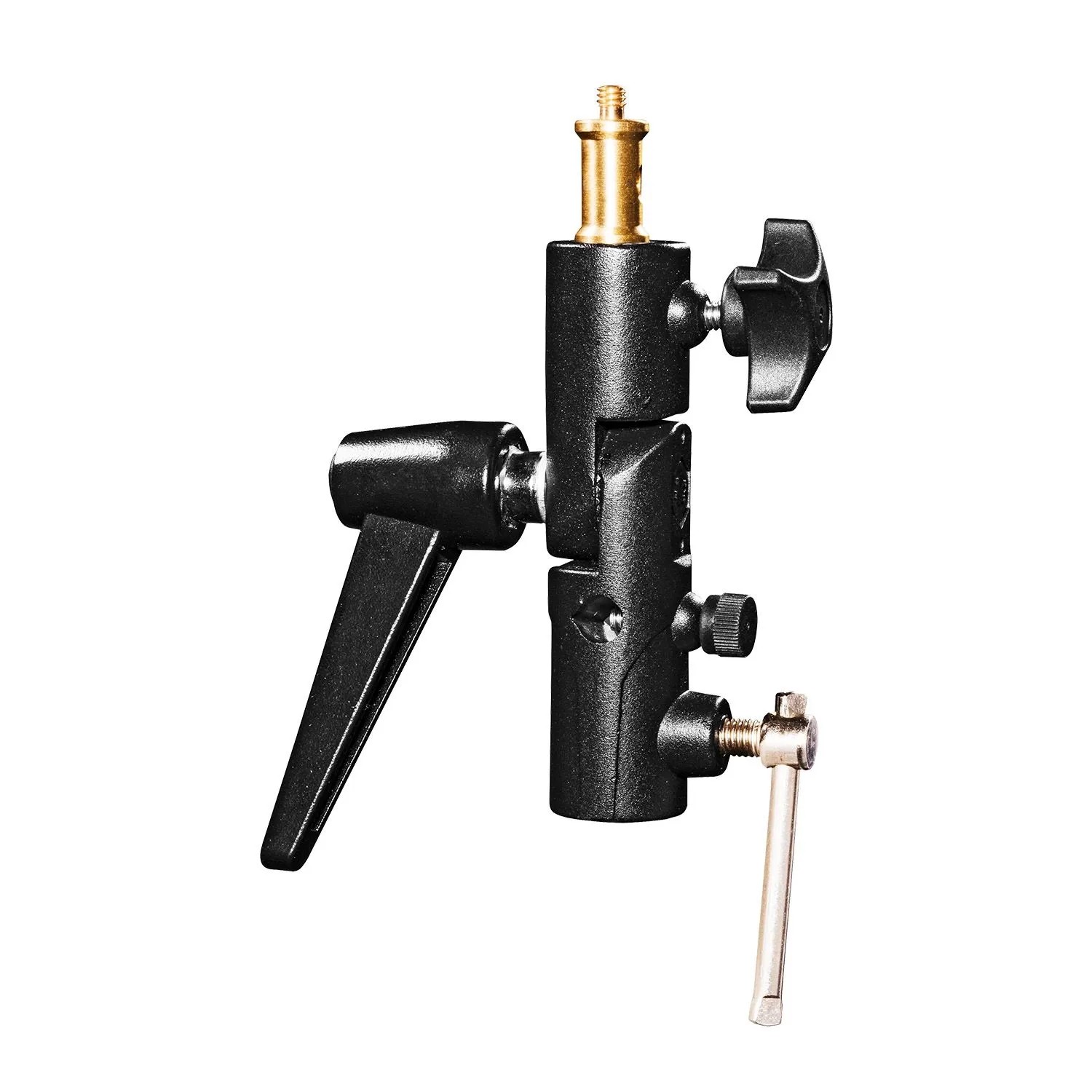 Walimex Pro Schirmhalter Neigbar M. Spigotaufnahme Blitz Reflexschirm Kamera