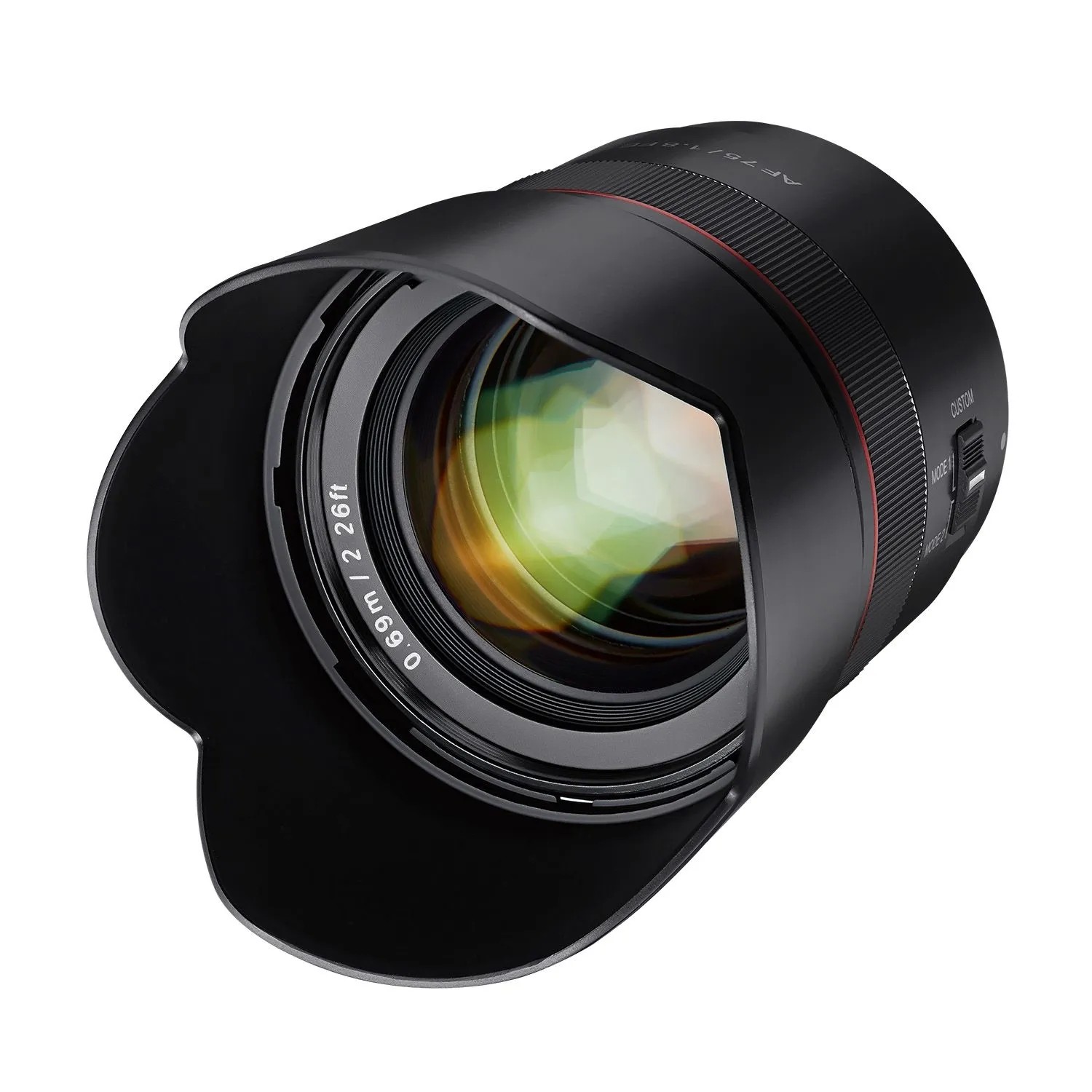 Samyang Porträt Objektiv Af 75Mm F1.8 Fe Vollformat U. Aps-C Für Sony E Mount