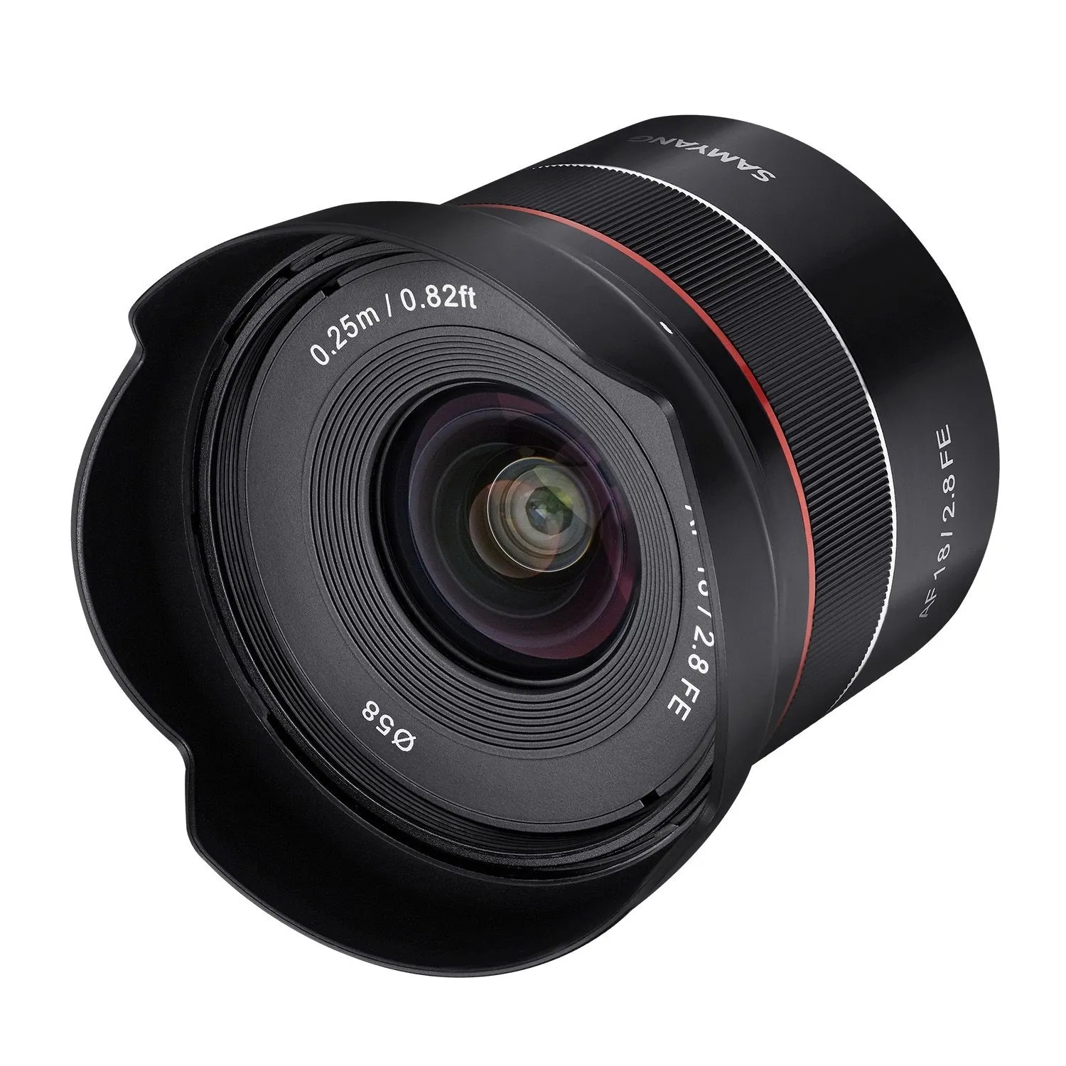 Samyang Objektiv Af 18 Mm F2.8 Fe Vollformat Aps-C Sony E-Mount Alpha A9 A7 Usw.