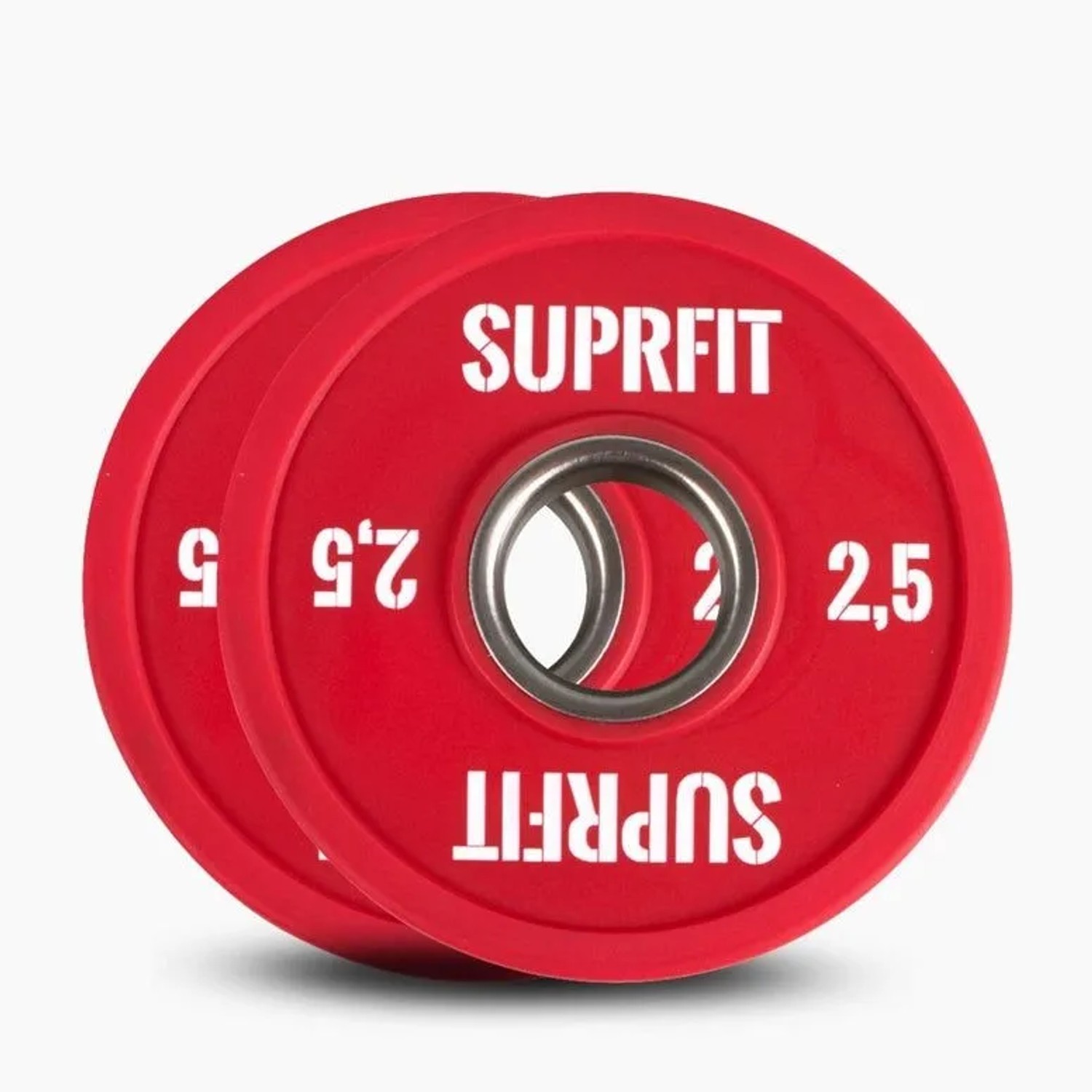 Suprfit Mini Bumper Plates Paar 2,5 kg