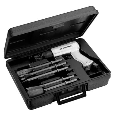 Druckluft-Meißelhammer, Set 6-teilig V.321AH