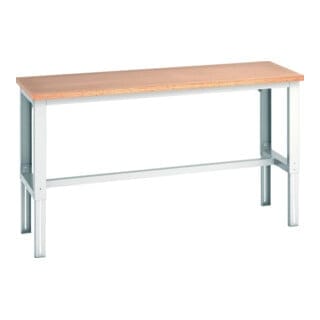 Bott Werkbank cubio 3 Querstreben Multiplex 2000 x 750 x 740-1140 mm RAL 7035