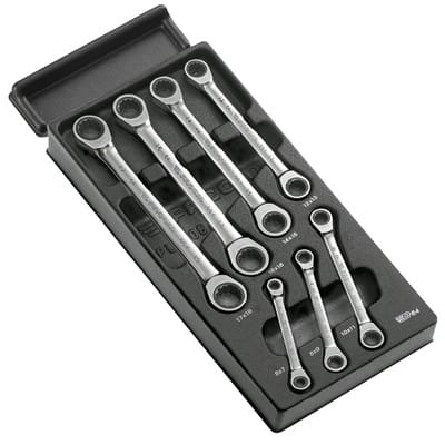 Modul - Knarrenringschlüssel, 7-teilig MOD.64J7