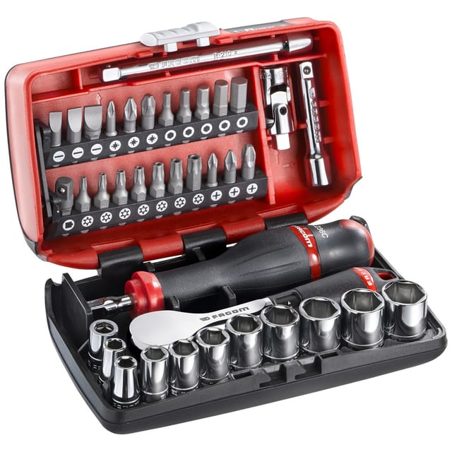 Präzisions-Umschaltknarre Set 38-teilig R.181NANO