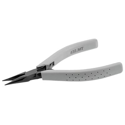Flachrundzange Micro-Tech, kurze Backen 432.MT