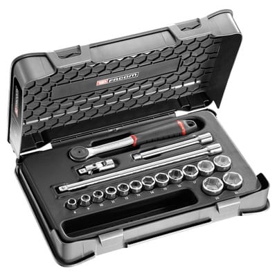 Steckschlüssel-Set 3/8" J.161B, 18-teilig J.161-2P6