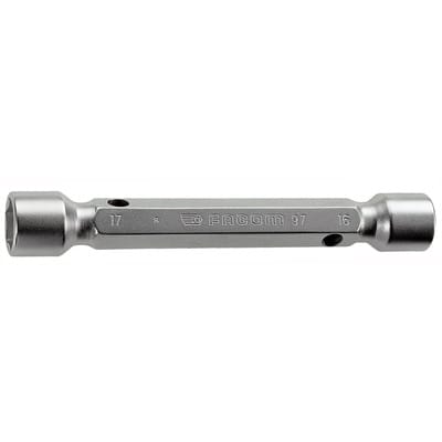 Rohrsteckschlüssel 6-Kant 16 x 17mm 97.16X17