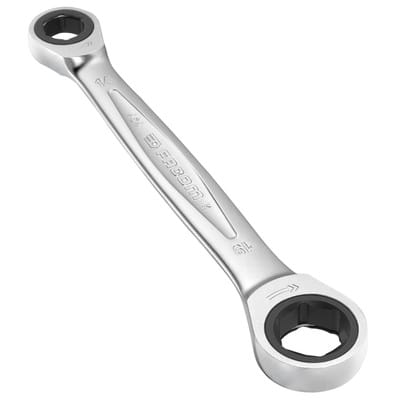 Knarren-Ringschlüssel gerade, 14 x 19mm 464.M14X19
