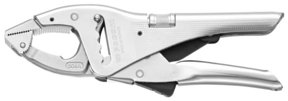 Gripzange mit schwenkbarem Backenende 506A
