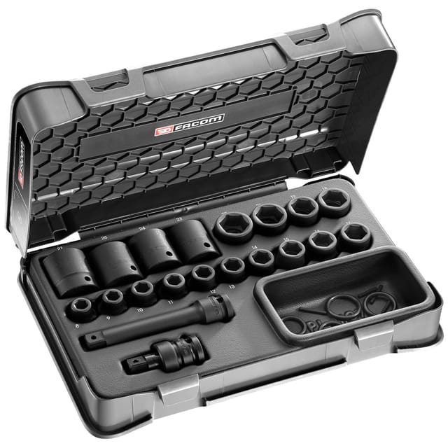 IMPACT-Steckschlüssel 1/2", Set 20-teilig NS.500B