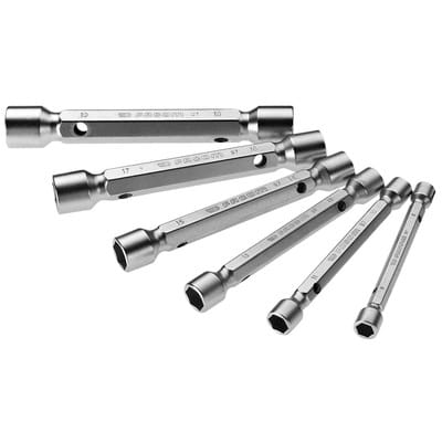 Rohrsteckschlüssel 6-Kant Set, 6-teilig 97.JE6