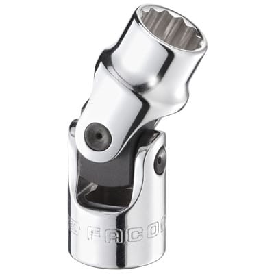 Steckschlüssel 3/8" 12-Kant mit Gelenk 11/16" J.11/16F