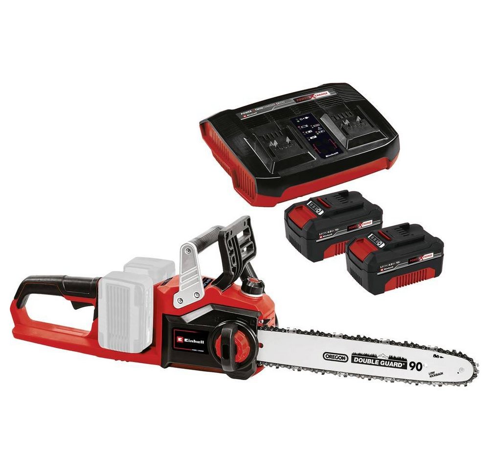 Einhell Akku-Kettensäge Professional Akku-Kettensäge inkl. 2 Akku 4 Ah + Ladegerät, inkl. 2. Akku, inkl. Ladegerät Bild 3