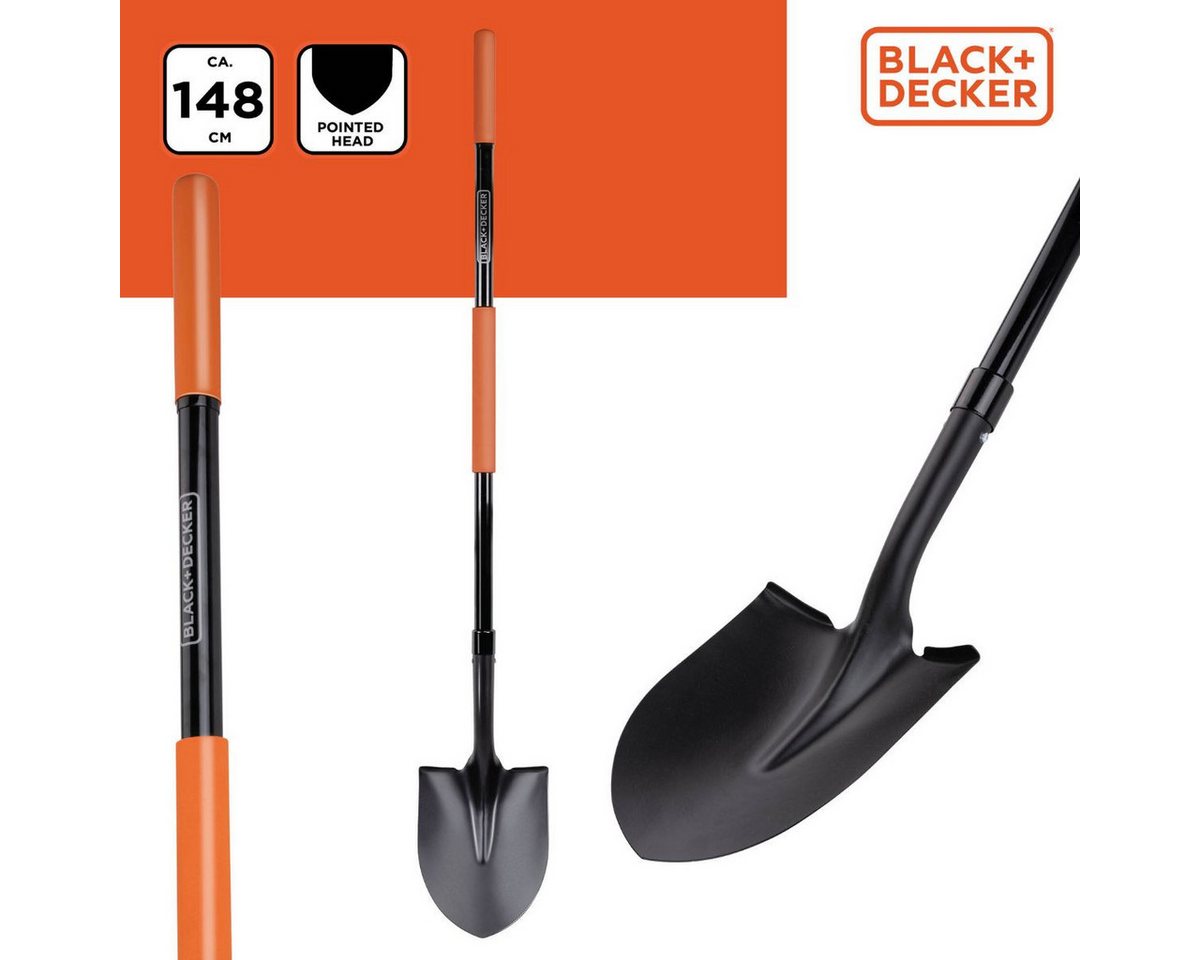 Black + Decker Spaten BLACK+DECKER Schaufel 148 CM Bild 2
