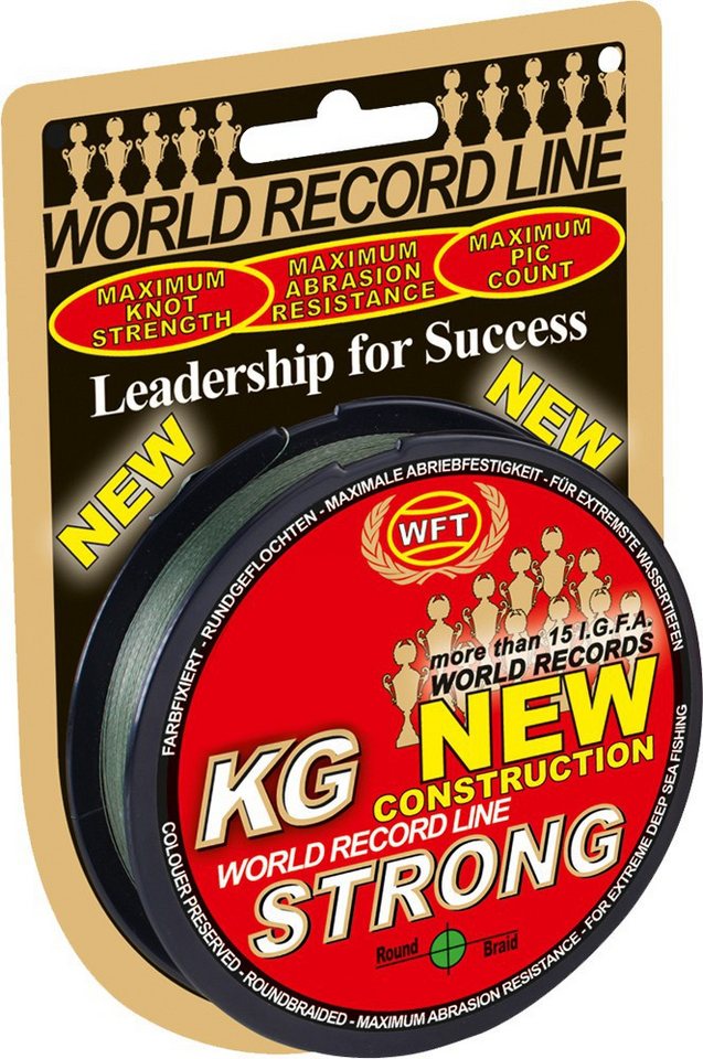 WFT Angelschnur WFT KG STRONG Schnur 150m 0,08mm 10kg, (150-St) Bild 2