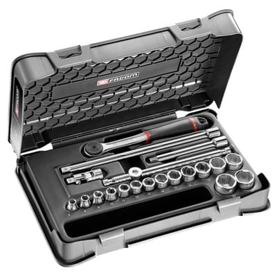 Steckschlüssel-Set 3/8" J.161B, 20-teilig J.161-3P6
