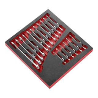 Modul - Gabel-Ringschlüssel SLS 17-teilig MODM.440J17SLS