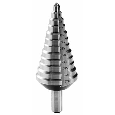 PG-Stufenbohrer 6 - 37mm 12 Stufen 678014