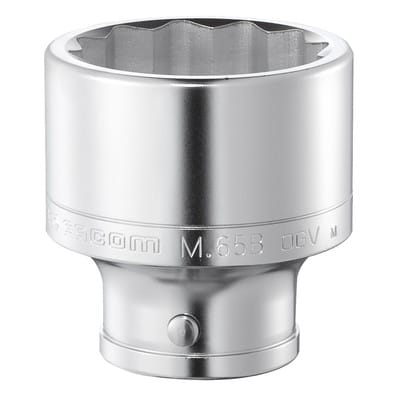 Steckschlüssel 1" 12-Kant 65mm M.65B