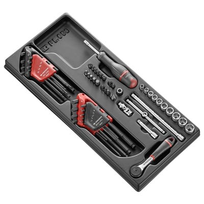 Modul Steckschlüssel 1/4" R.161B 52tl MOD.R161-46