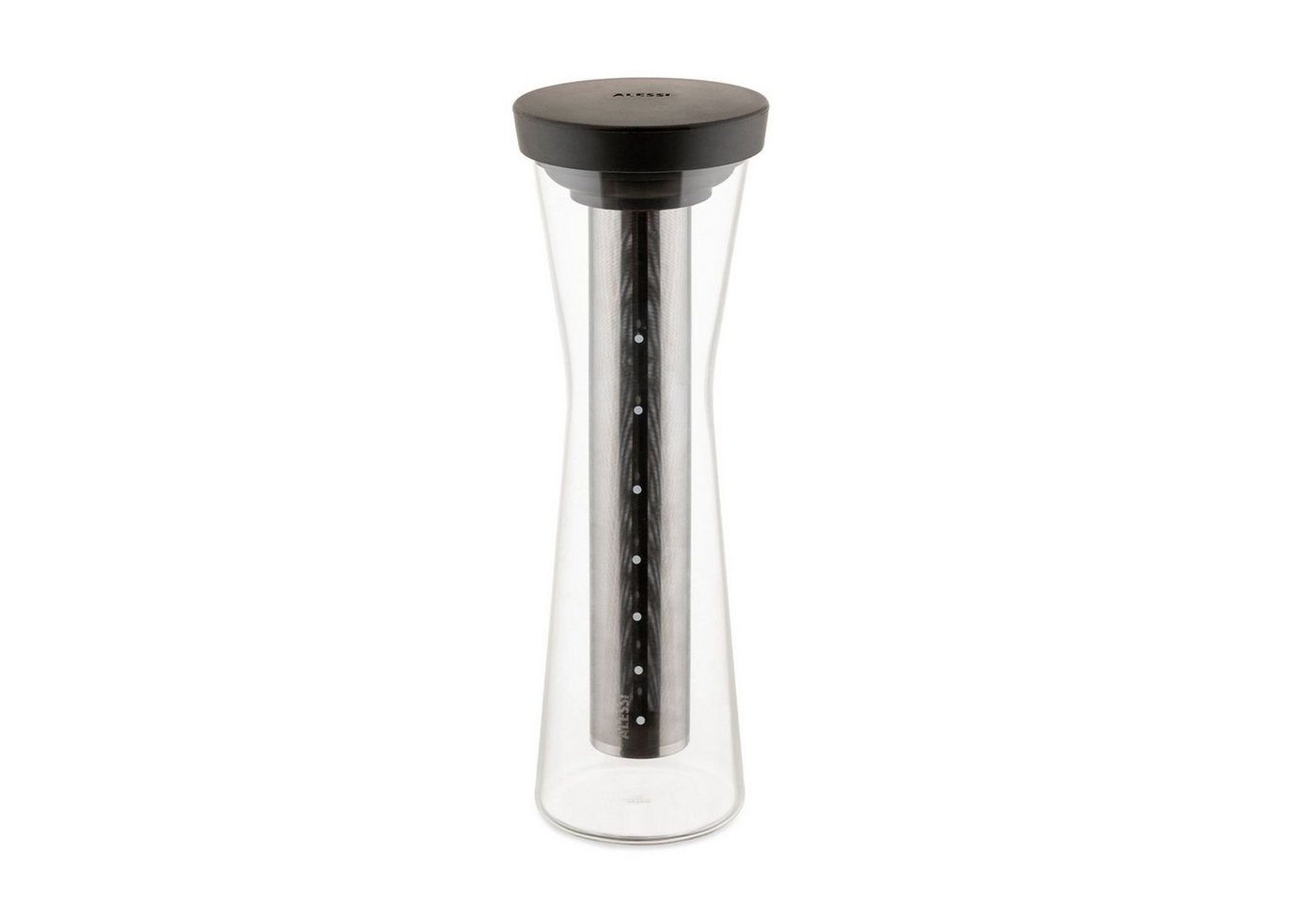 Alessi Cold Brew Zubereiter, 900l Kaffeekanne, Edelstahlfilter Bild 2