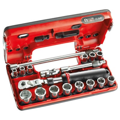 Steckschlüssel-Set 3/8" D-Box JXL.DBOX1