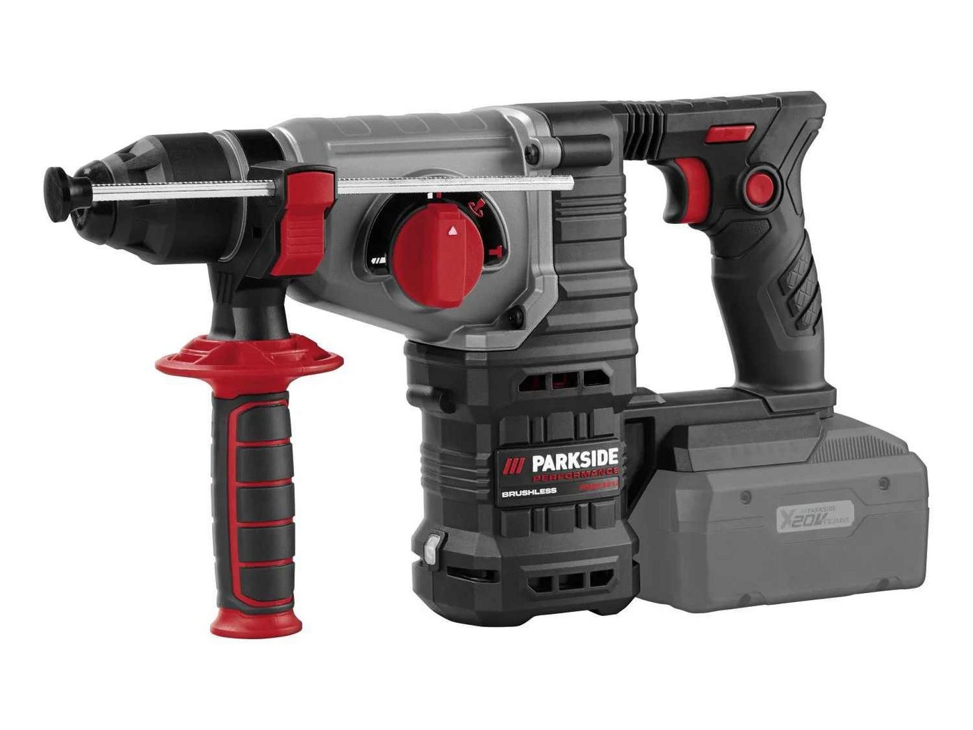 PARKSIDE PERFORMANCE® Kombihammer Akku Kombihammer 20 Volt PPAKH 20-Li 8.0 Ah Akku PAPP Ladegerät C3 Bild 3