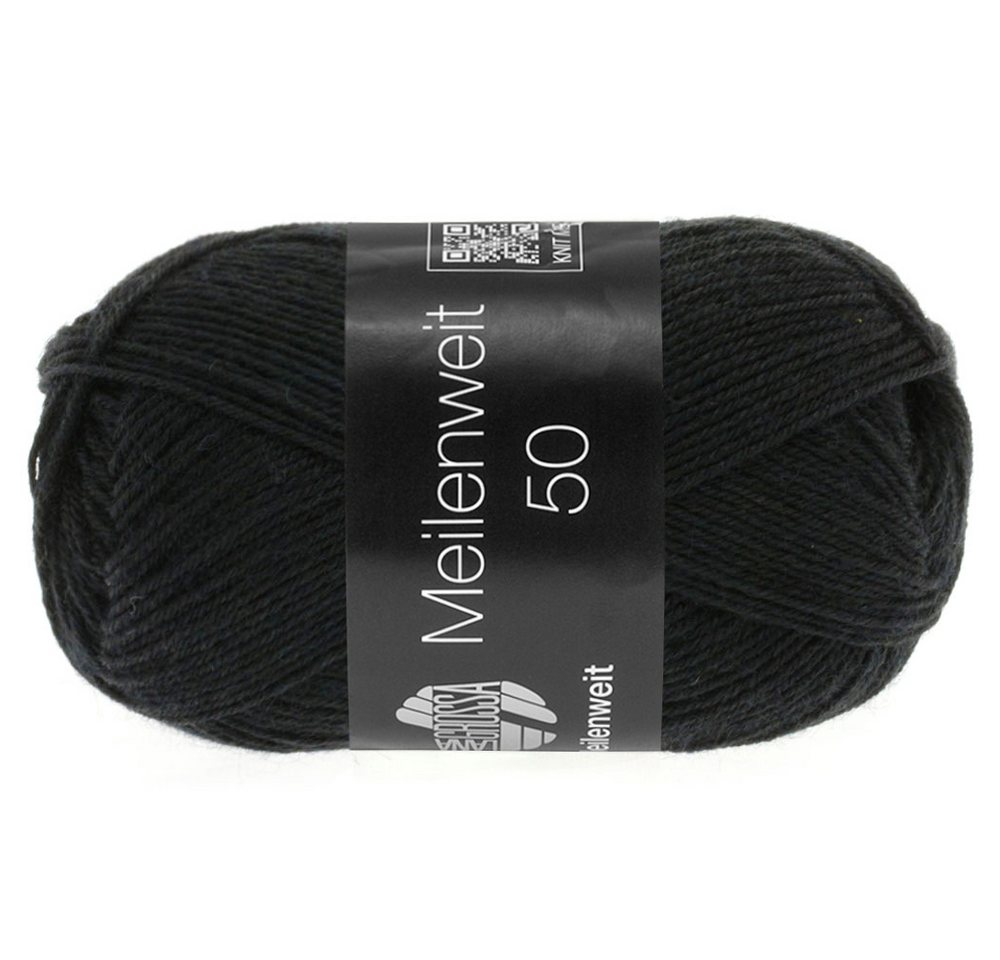 LANA GROSSA MEILENWEIT 50 g UNI 4-fach Sockenwolle Häkelwolle, 210 m (Klassisches 4-fach Sockengarn für Lieblingsprojekte, 210 m Lauflänge für feine und kreative Strickideen), 50 g Bild 5