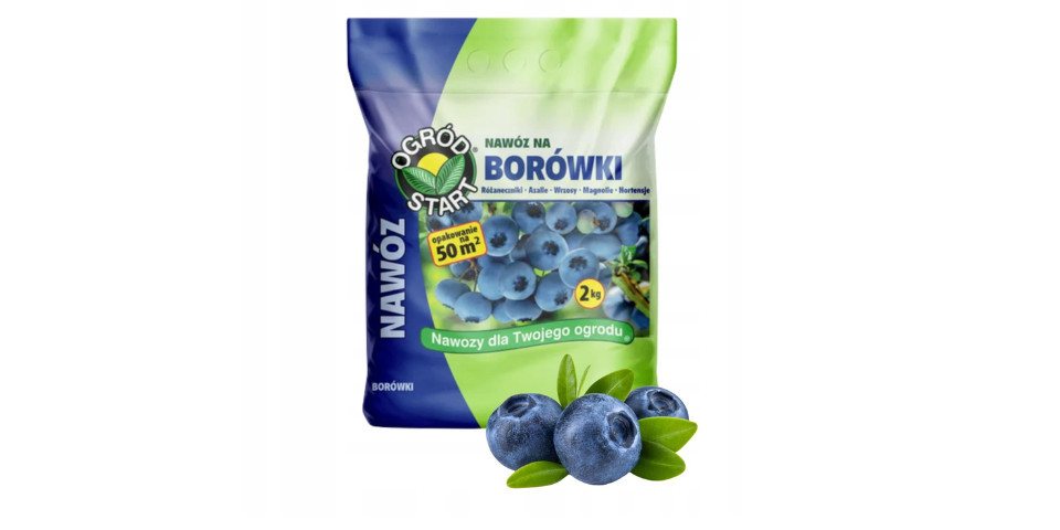 GOLDKIDS Spezialdünger Ogród Start Heidelbeeren-Dünger NPK, Granulat 2kg, 1-St., für Heidelbeeren und, andere säureliebende Pflanzen