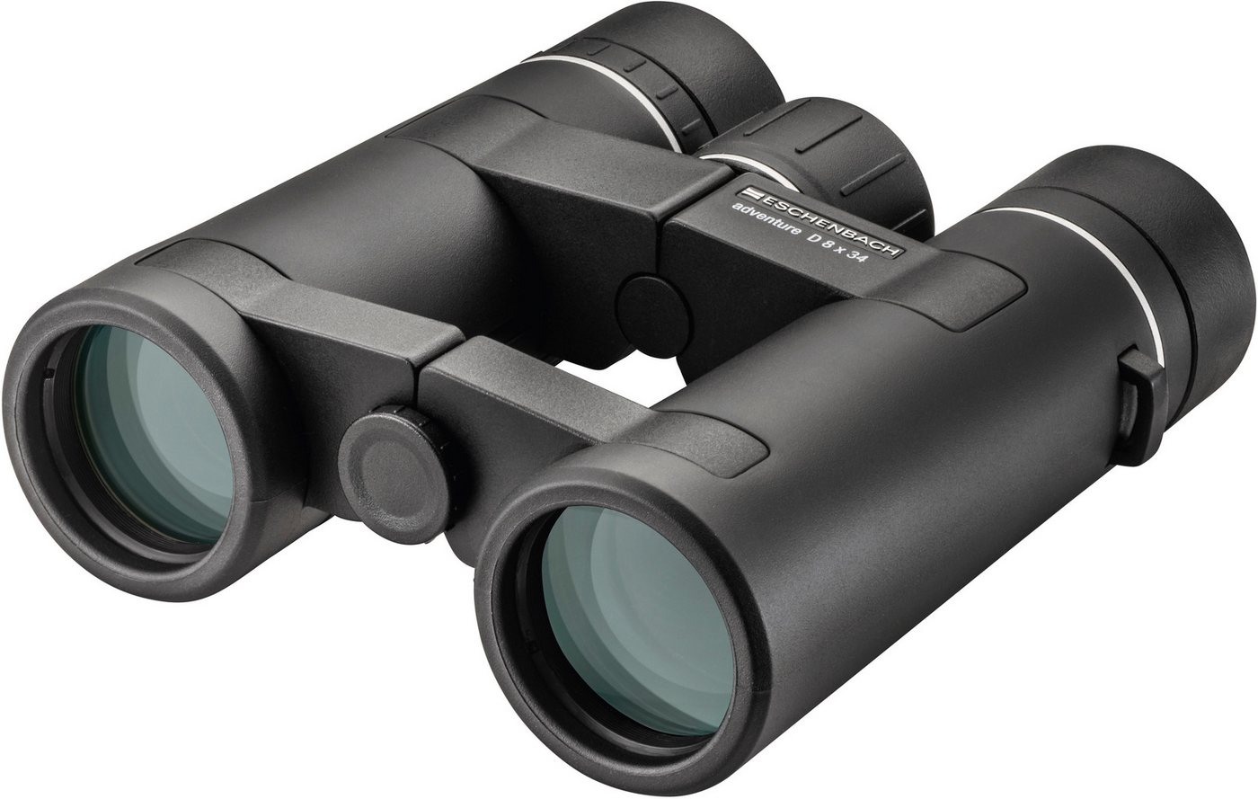 Eschenbach Optik adventure 8 x 34 Fernglas (Leicht & robust mit Weitwinkeloptik und Brillenträger-Okularen) Bild 2