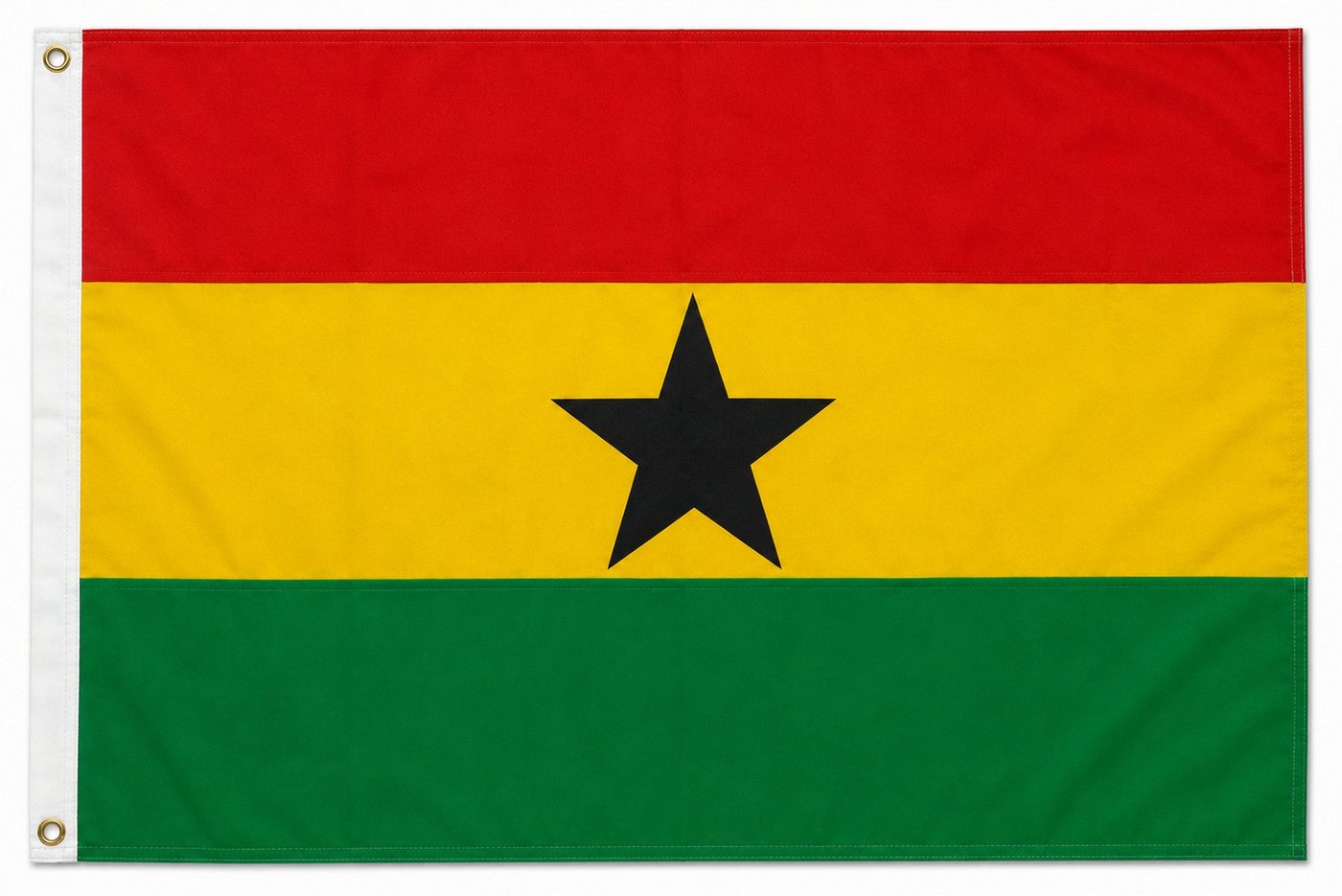 trends4cents Flagge Flagge 90 x 150 cm Hissfahne Bundesland Sturmflagge Hissfahne (Ghana), für Fahnenmaste