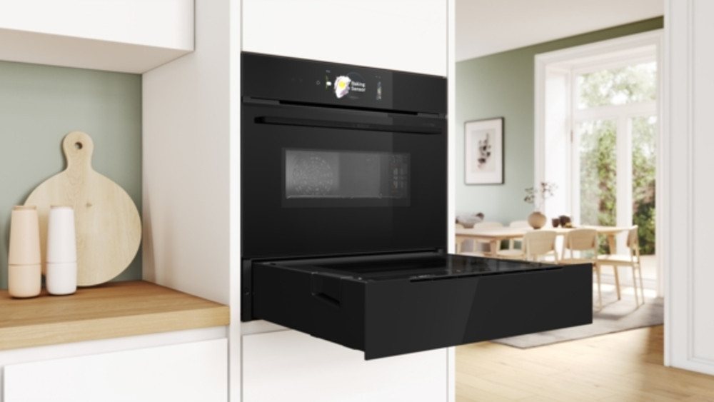BOSCH Einbau-Dampfgarer Bosch, Serie 8, BDC9111B0, Einbau-Dampfschublade, 59 x 14 cm, Schwarz Bild 4