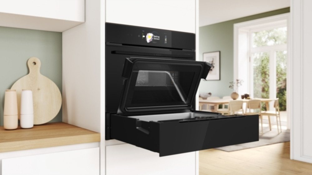 BOSCH Einbau-Dampfgarer Bosch, Serie 8, BDC9111B0, Einbau-Dampfschublade, 59 x 14 cm, Schwarz Bild 5