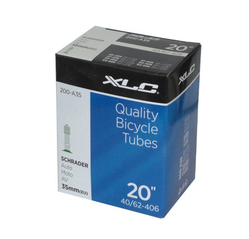 XLC Fahrradschlauch 20" Schlauch, 20x4.0/4.9" (100/200-406), AV 33 mm