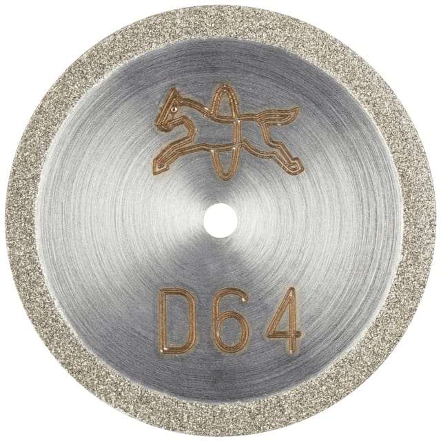 Diamant-Trennscheibe D1A1R 22x0,5x1,7 mm D64 (fein) für Glas/Keramik/Hartmetall