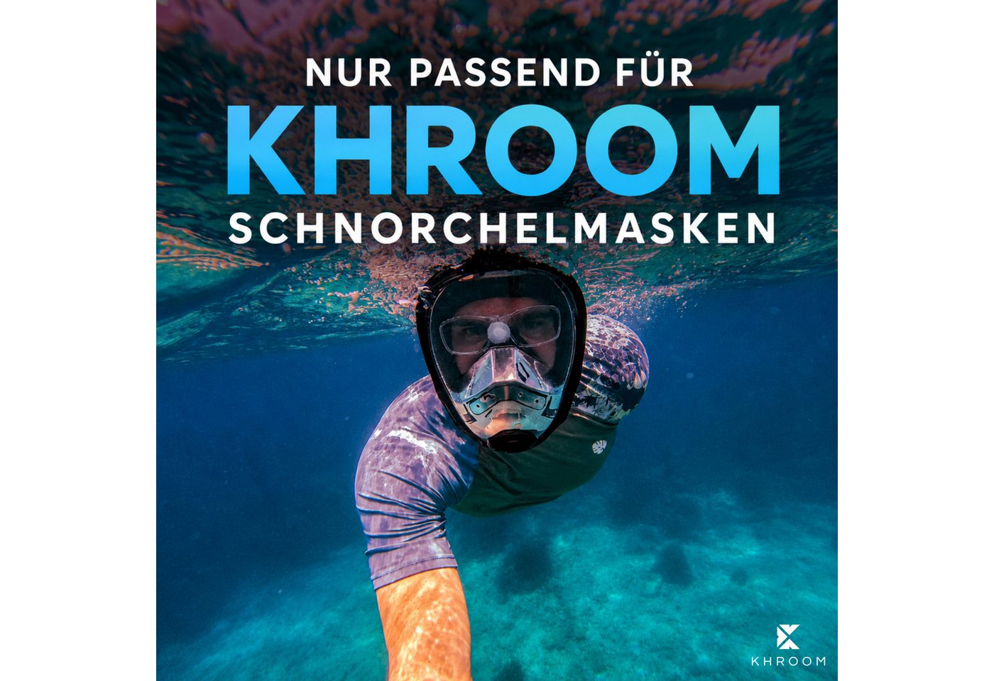 Khroom Schnorchel Schnorchelmasken Brillengläser Sehhilfe von -8.0 bis +8.0 Dioptrien Bild 3