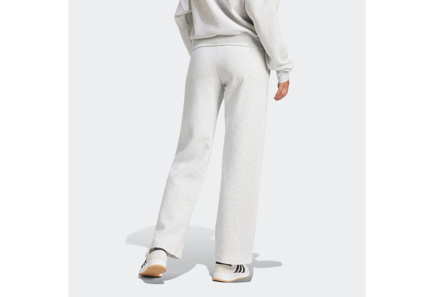 adidas Sportswear Sporthose ESSENTIALS SMALL LOGO FEEL COZY OPEN-HEM für Erwachsene, sportlicher Stil, mit Kordelverschluss