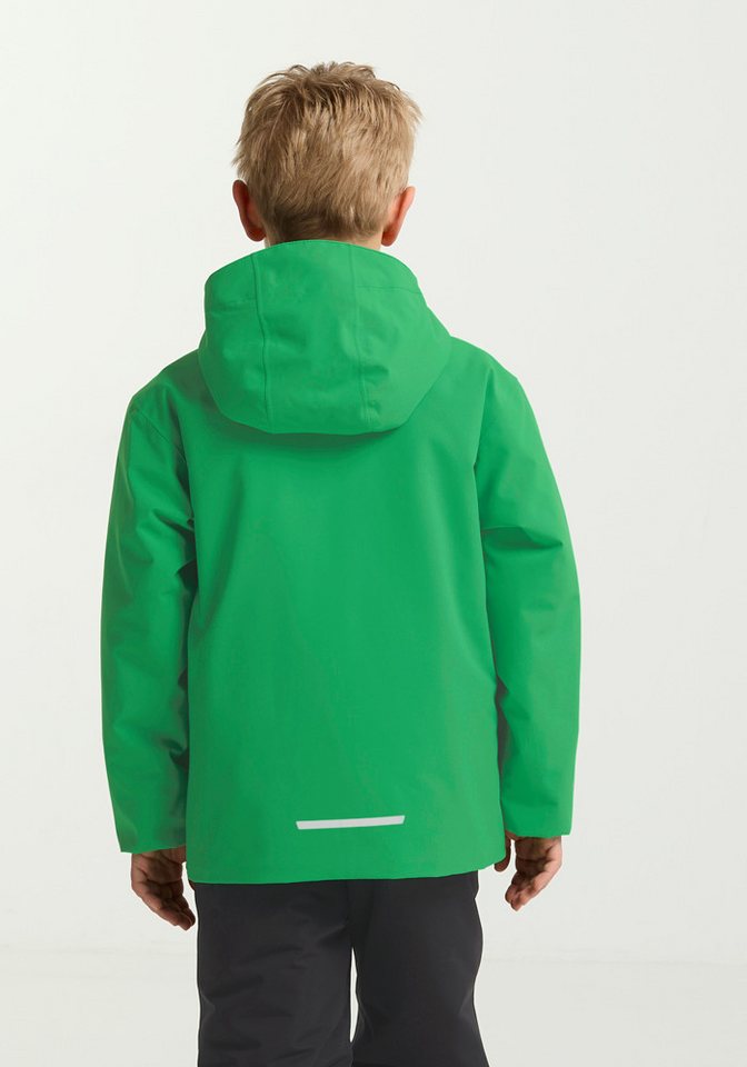 Jack Wolfskin Skijacke FLOWLINE JKT KIDS mit TEXAPORE 2L, wasserdicht, winddicht, atmungsaktiv, für Kinder Bild 3