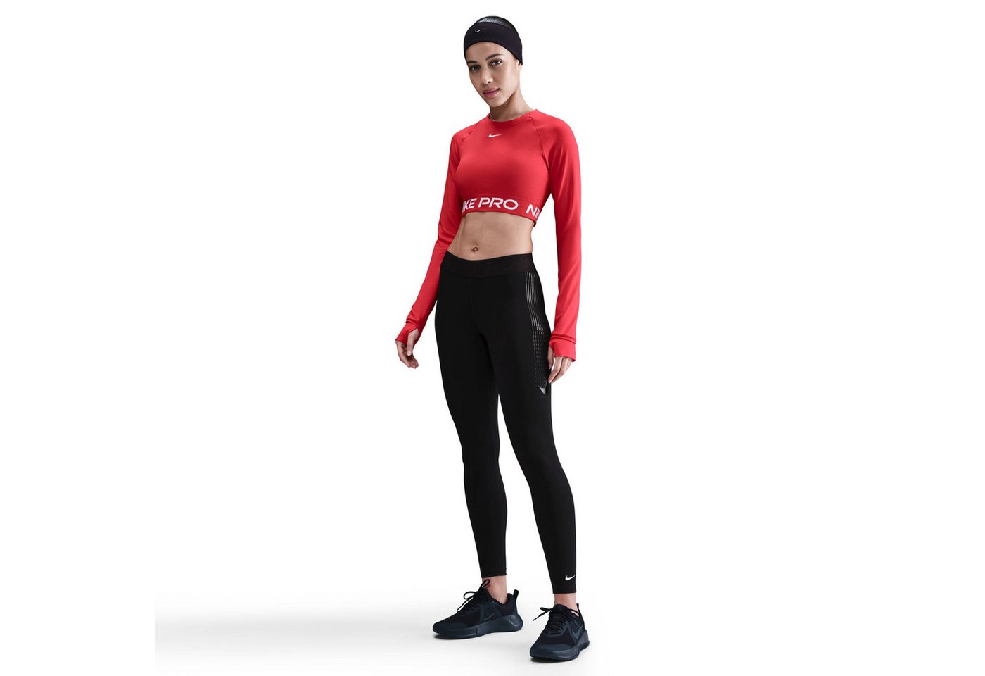 Nike Trainingstights W NP 365 MR TIGHT GG GRX Nike Pro Bild 4