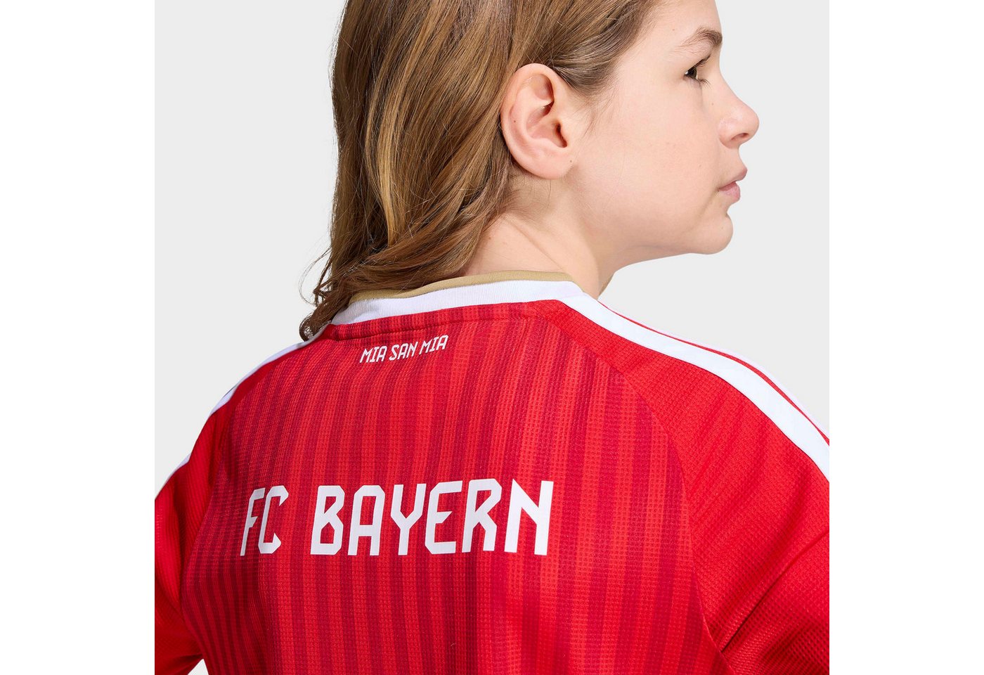adidas Performance Fußballtrikot FC BAYERN MÜNCHEN 26/27 KIDS HEIMTRIKOT, LANGÄRMELIG für Kinder, mit Climacool® Technologie, mit Rundhalsausschnitt Bild 2