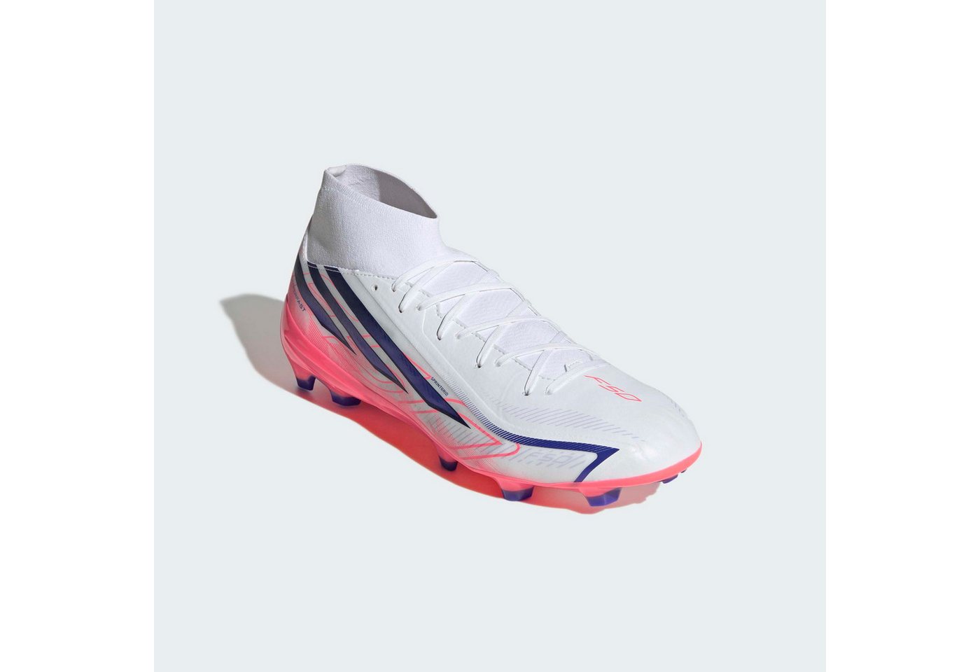 adidas Performance F50 HYPERFAST LEAGUE MID, NATURRASEN Fußballschuh für Rasen und feste Böden, gespielt bei der Weltmeisterschaft 2026 Bild 3
