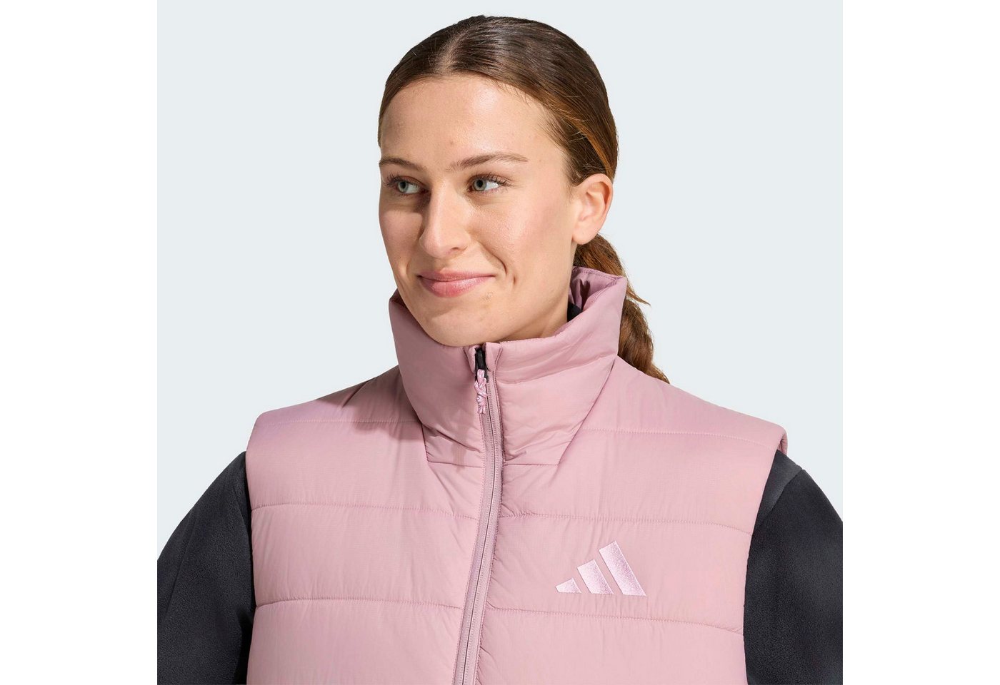 adidas TERREX Funktionsweste MULTI ESSENTIALS CLIMAWARM, GEFÜTTERT für Wandern und sportliche Aktivitäten, mit Reißverschluss