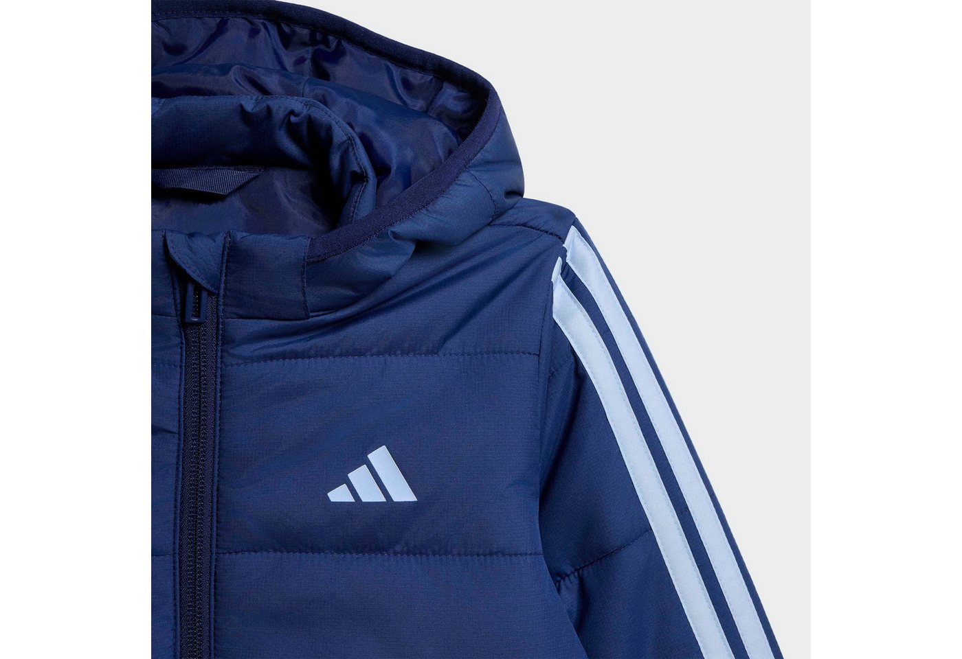 adidas Sportswear Outdoorjacke ESSENTIALS 3-STREIFEN GEFÜTTERTE FÜR KIDS für Babys, mit Reißverschluss, aus Polyester, sportlicher Stil Bild 4