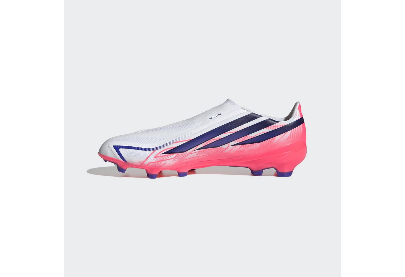 adidas Performance F50 HYPERFAST LEAGUE, NATURRASEN, OHNE SCHNÜRSENKEL Fußballschuh Außensohle für Rasen und feste Böden